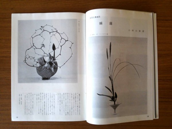 Ba1 08765 華道 THE KADO IKENOBO 1970年3月号・4月号・5月号・10月号・11月号 5冊セット 風に流れて/大島立容 春舞/宮本溪雄 中村亮一 他の画像3