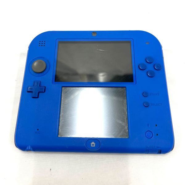 ★おすすめ品★ Nintendo 任天堂 2DS 本体のみ ブルー系 FTR-001 中古品 動作未確認　SAYY1029-15_画像1