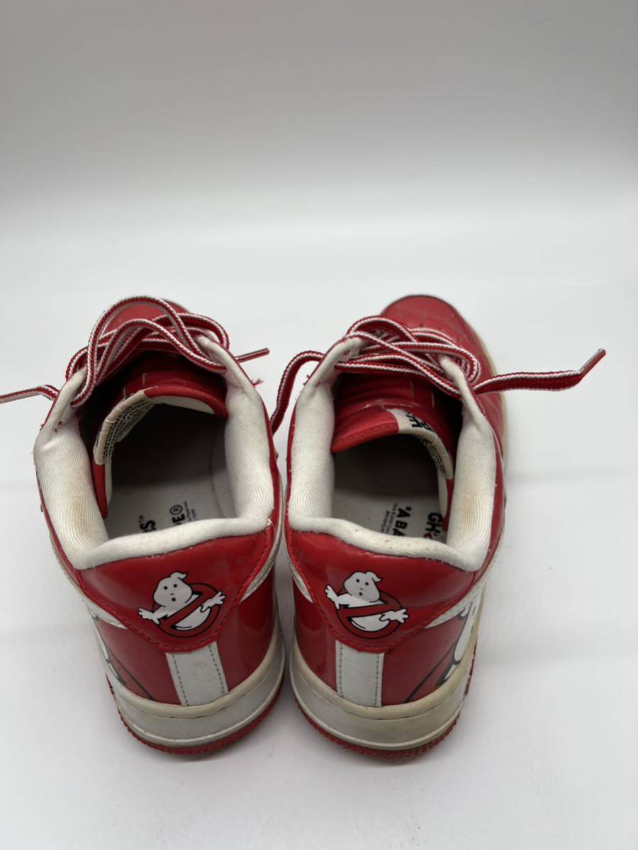 A BATHING APE GHOSTBUSTERS BAPE STA エイプ ゴーストバスターズ ベイプスター 27cm 2009年 2足セット ジャンク　中古　_画像3