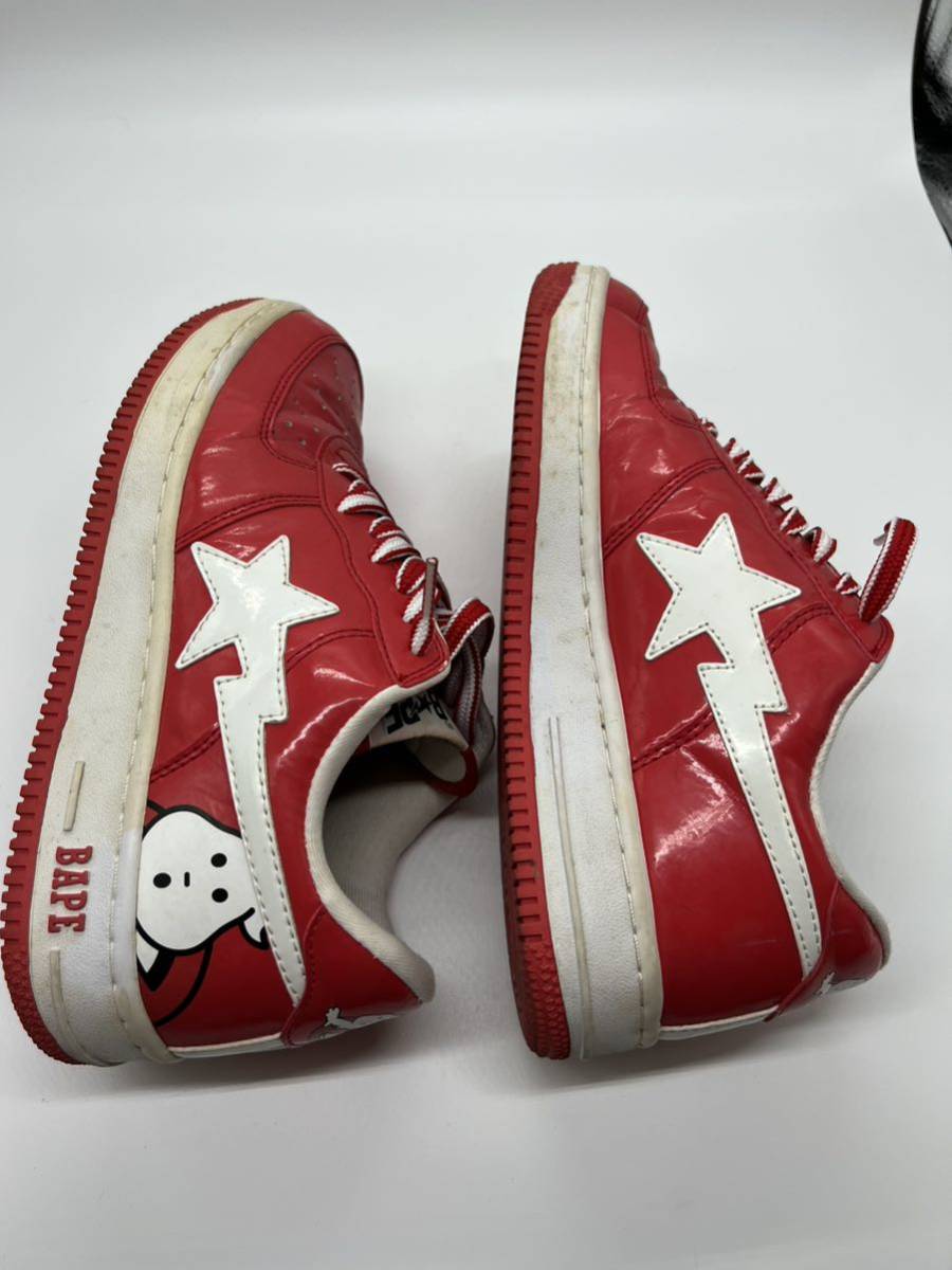 A BATHING APE GHOSTBUSTERS BAPE STA エイプ ゴーストバスターズ ベイプスター 27cm 2009年 2足セット ジャンク　中古　_画像6