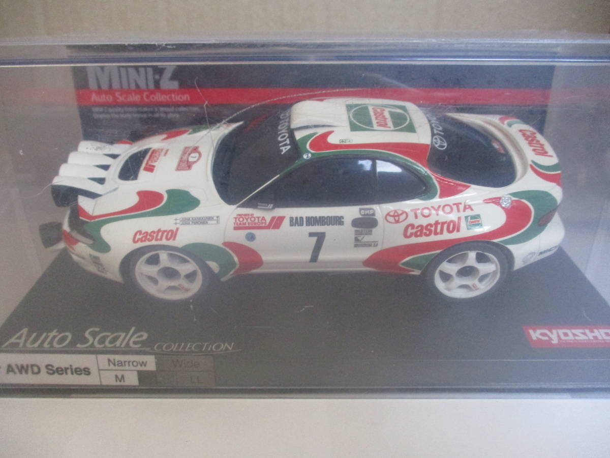 京商 ミニッツ オートスケール TOYOTA CELICA TURBO 4WD WRC 1993 No.7 カンクネン MZP446JK 1/27.52 トヨタ セリカ ターボ_画像1