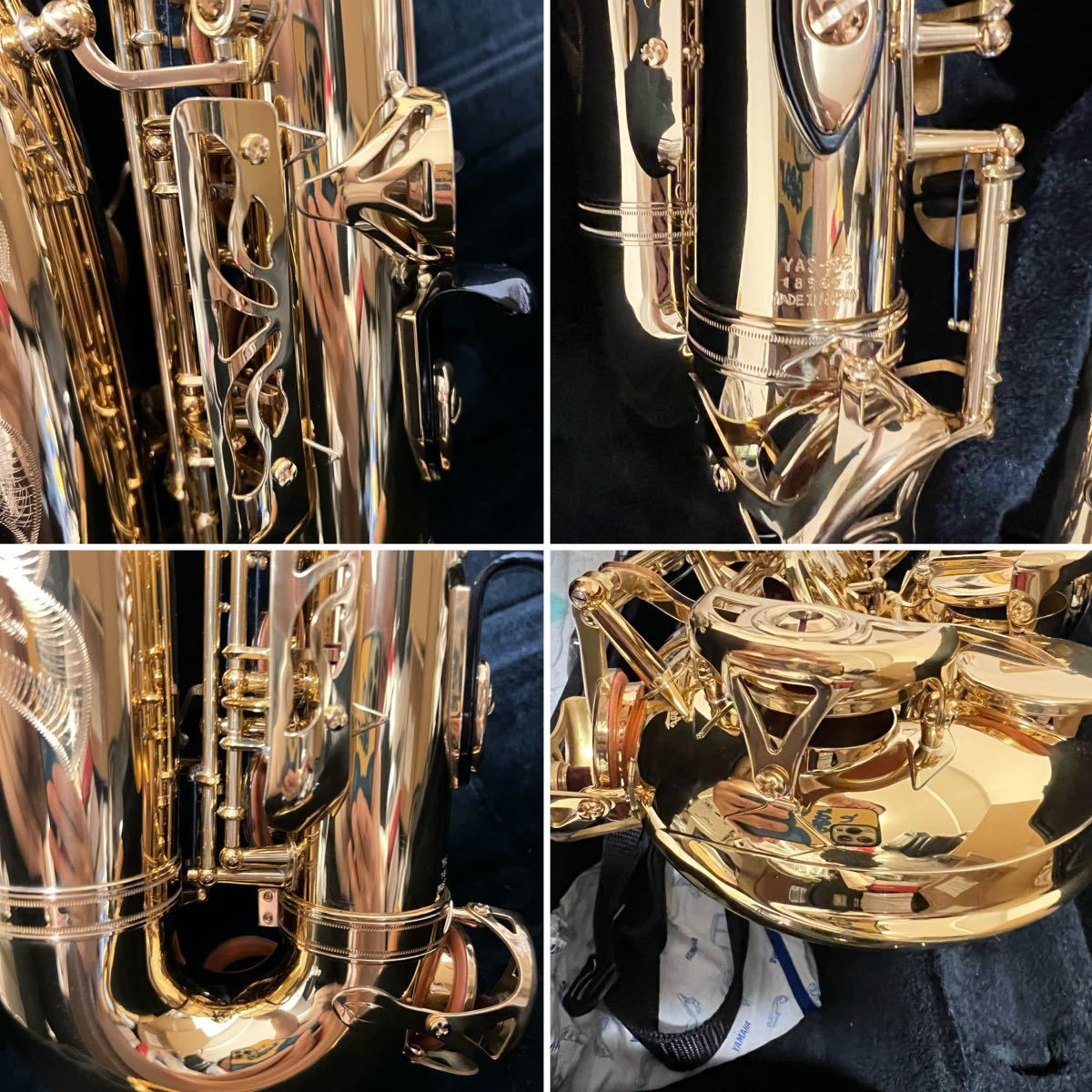 【美品】YAMAHA ヤマハ アルトサックス YAS-62 G1ネック_画像8