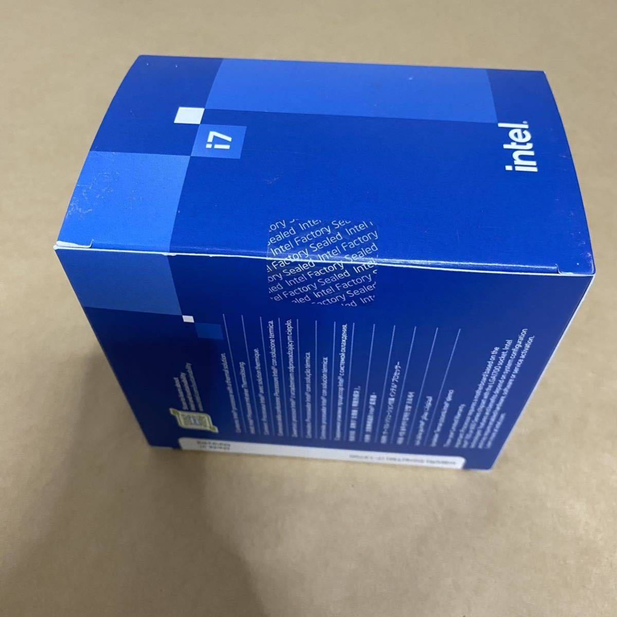 新版 Intel BOX 13700 i7 【新品未開封】Core CPU 国内正規品【匿名