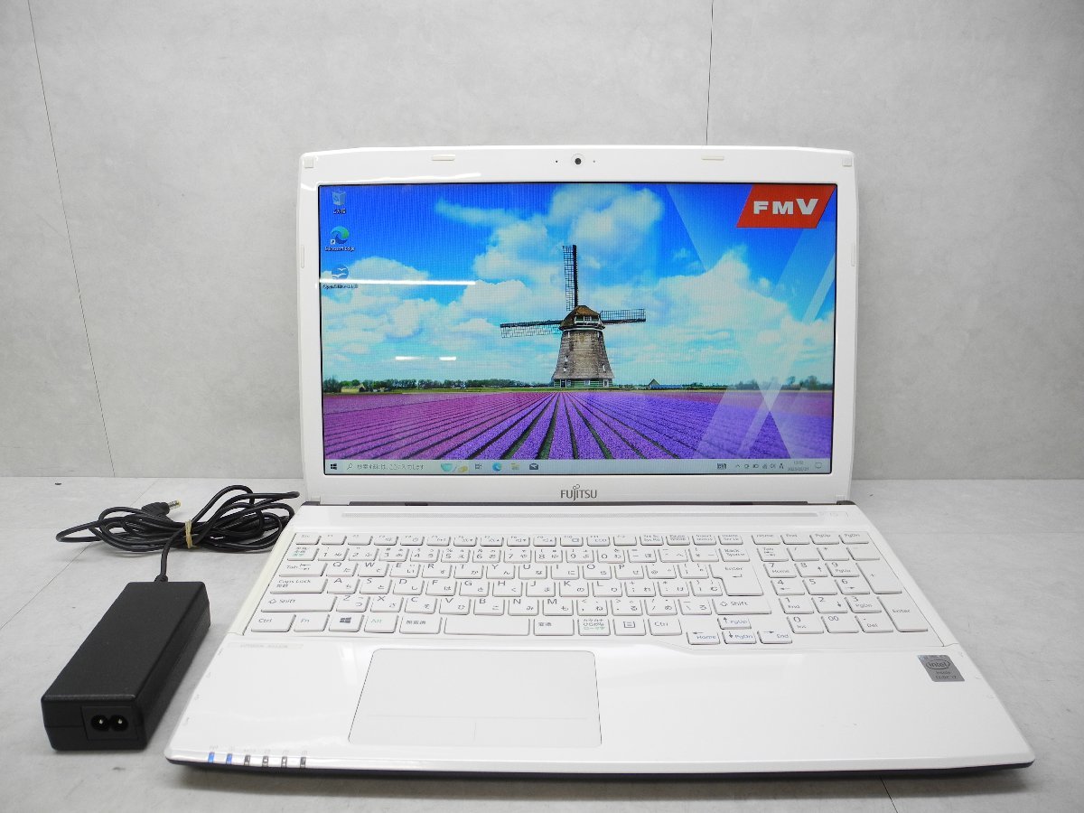 ☆第4世代☆富士通☆LIFEBOOK AH53/M☆Core i7 2.20Hz/8GB/1TB/BD/無線/Bluetooth/カメラ/Office/Windows 10 Home☆1円スタート☆_画像1