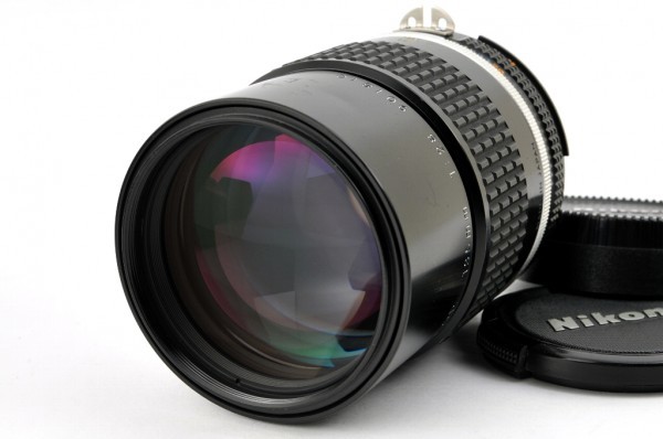8960円 【人気急上昇】 ■美品■ Nikon Ai-S NIKKOR 135mm F2.8 明るい単焦点