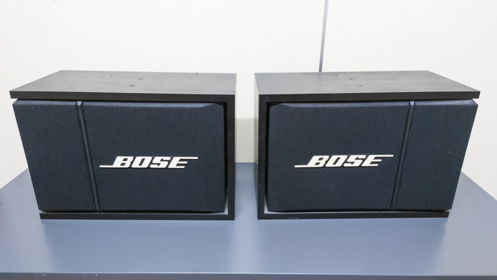 〔美品〕Bose 201AVM AUDIO VIDEO MONITOR スピーカー ブラック 2台セット ペア ボーズ