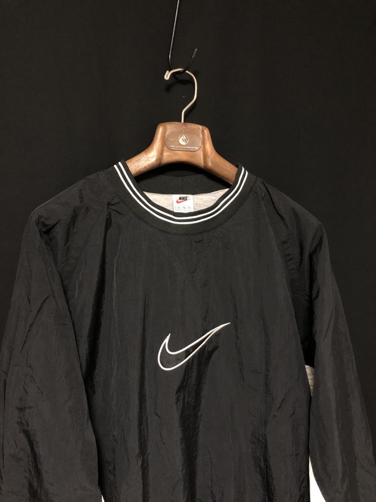 90s ヴィンテージ◆NIKE ナイキ ビッグスウォッシュ　ナイロンピステ XL_画像2