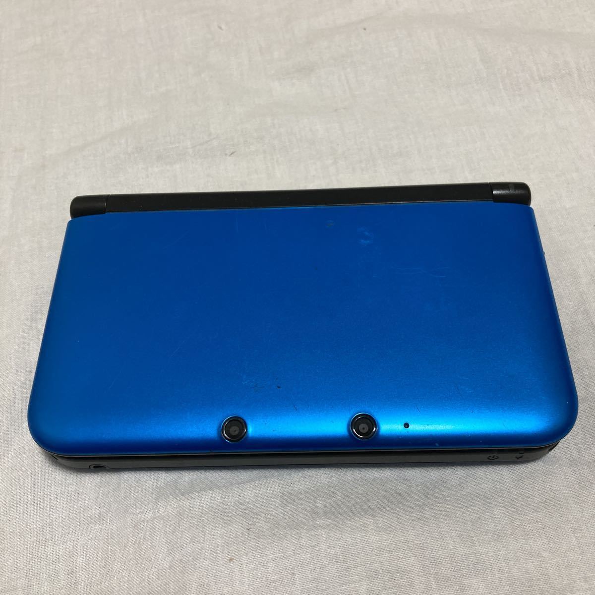 任天堂3DSLL Nintendo ニンテンドー3DS LL ブルーブラック 動作確認済 インターネット接続OK _画像1