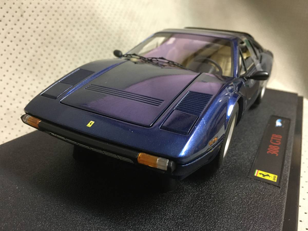 マテル 1/18 フェラーリ308GTB エリート　ブルーM 未展示品 デザイン ｂｙ pininfarina_画像2