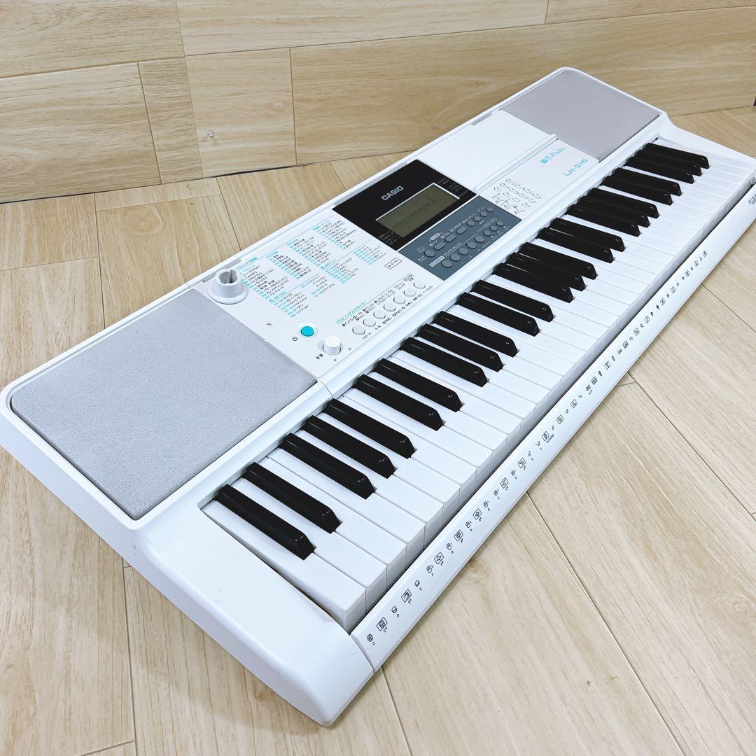 CASIO カシオ 光ナビゲーションキーボード LK-516 電子ピアノ