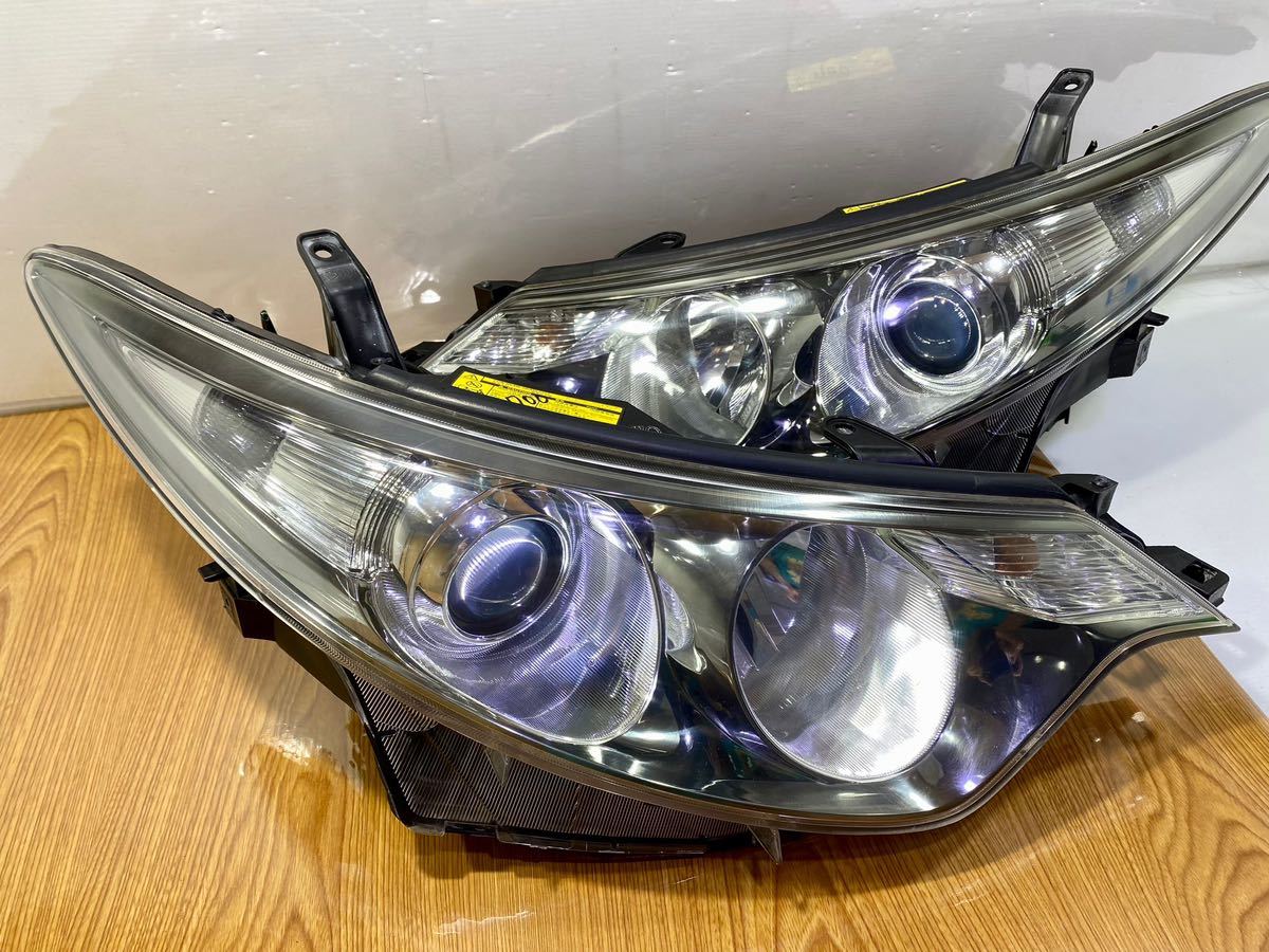 ★送料無料★迅速 点灯OK エスティマ ACR50 ACR55 GSR50 前期 純正 HID ヘッドライト 左右セット AFS無 KOITO 28-192 刻印70 d584_画像4