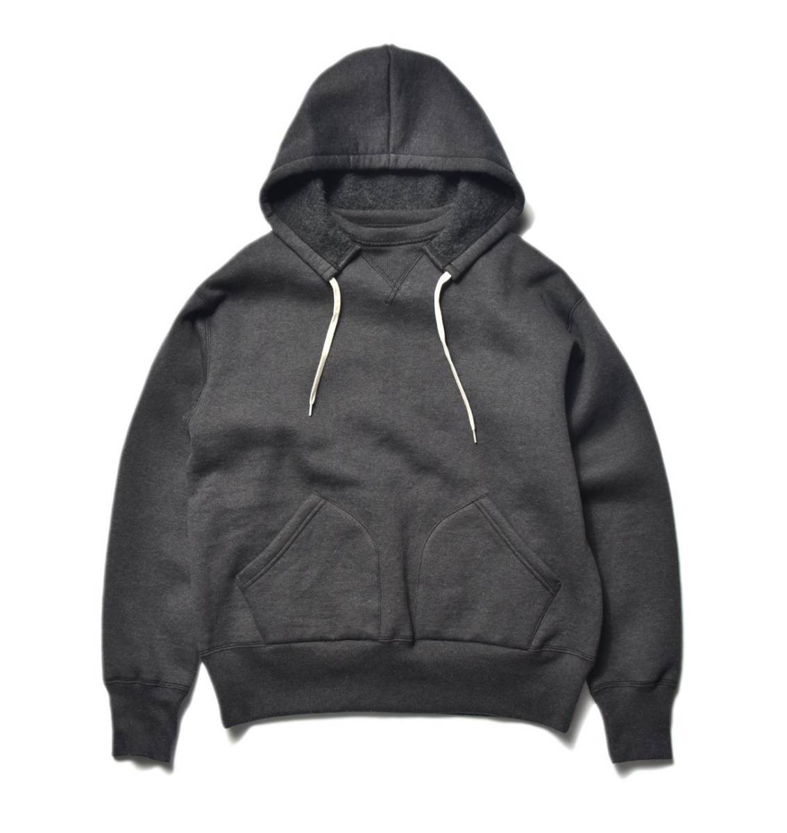 ザ・リアルマッコイズ 13 OZ. ウール吊り編みパーカーL LOOPWHEEL HOODED SWEATSHIRT The REAL McCOY'S ループウィール スウェットシャツ_画像1