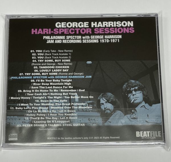 new! BFP-241: GEORGE HARRISON - SPECTOR SESSIONS [ジョージ・ハリスン]_画像2