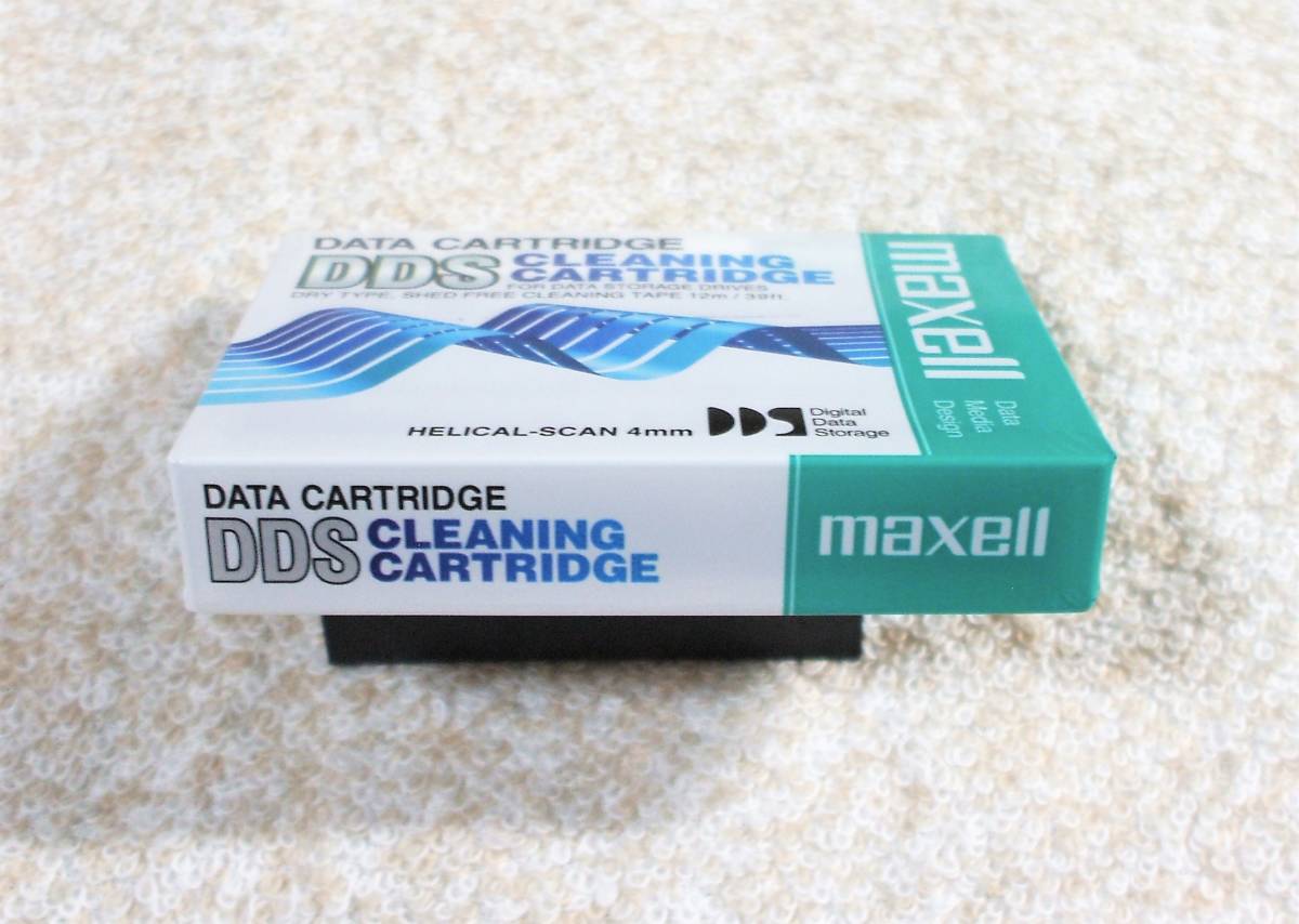 ■DAT/DDSクリーニングテープ maxell 　DDS/ＤDS2/ＤDS3/ＤDS4対応 　　1巻/ 未開封品　　　（S24）_画像4