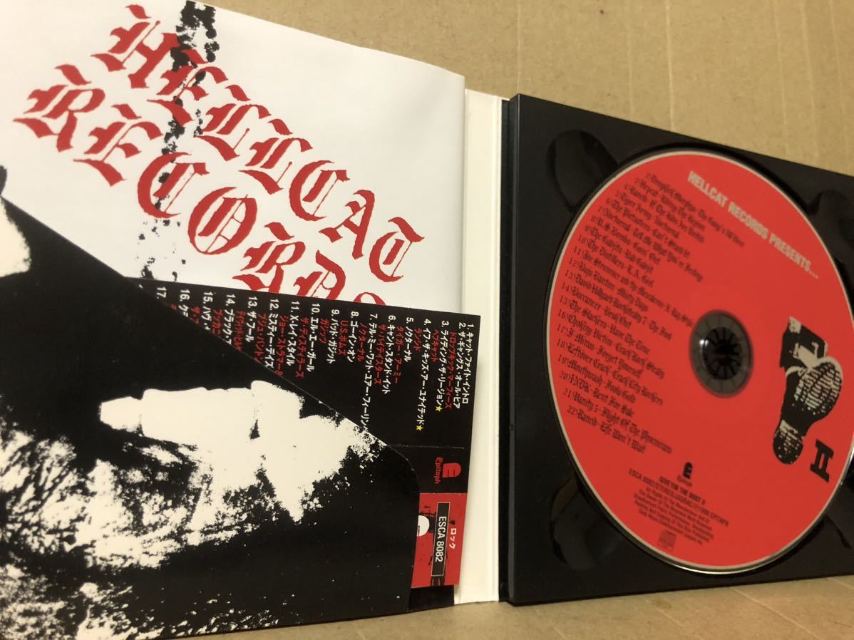 国内帯付 V.A.『Hellcat Records Give 'Em The Boot II』送料185円 ギヴ・エム・ザ・ブート rancid_画像3