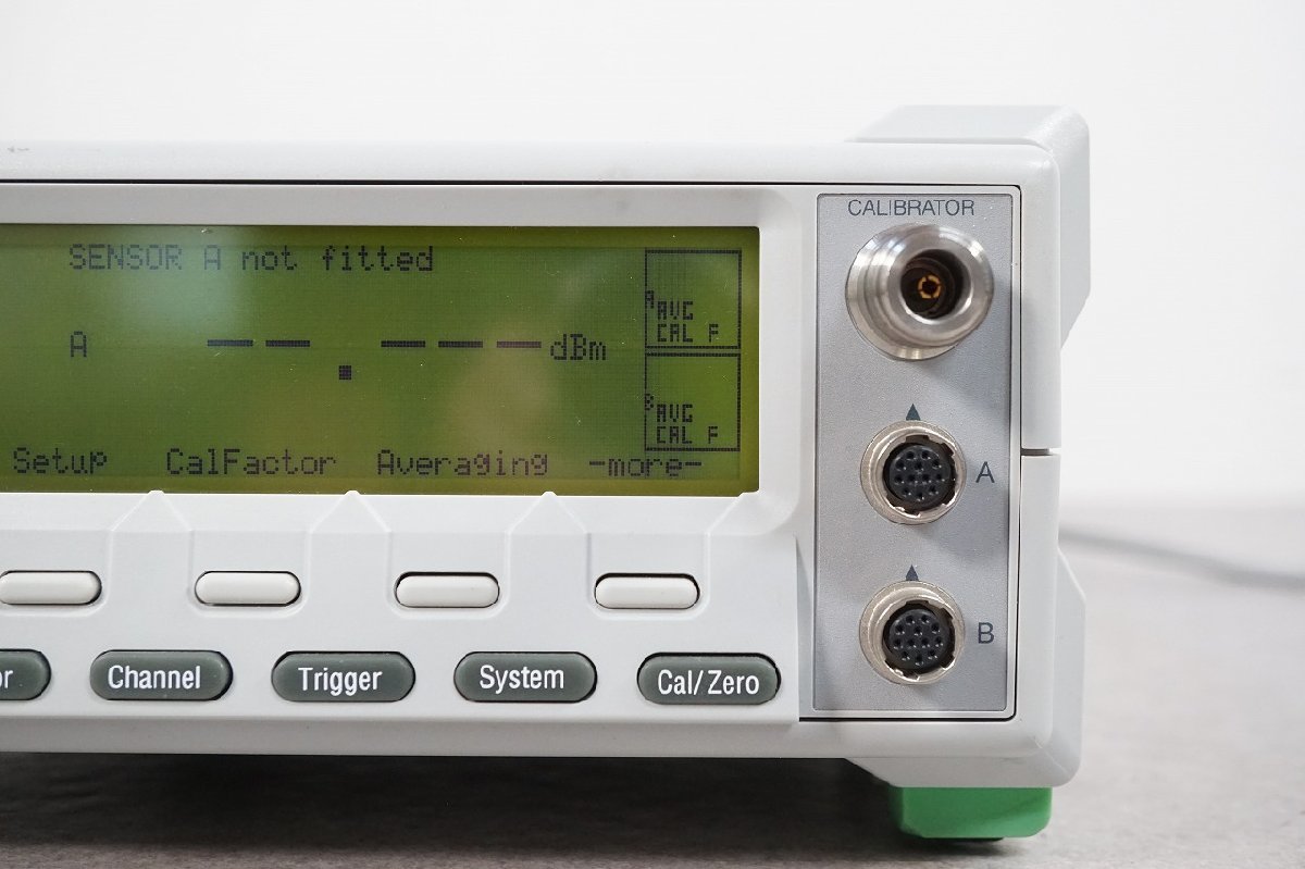 [NZ] [G802010] Anritsu アンリツ ML2438A POWER METER パワーメーター MA2472D パワーセンサ ケーブル付き_画像5