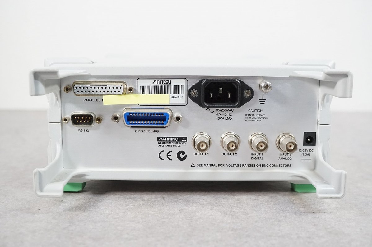 [NZ] [G802010] Anritsu アンリツ ML2438A POWER METER パワーメーター MA2472D パワーセンサ ケーブル付き_画像6