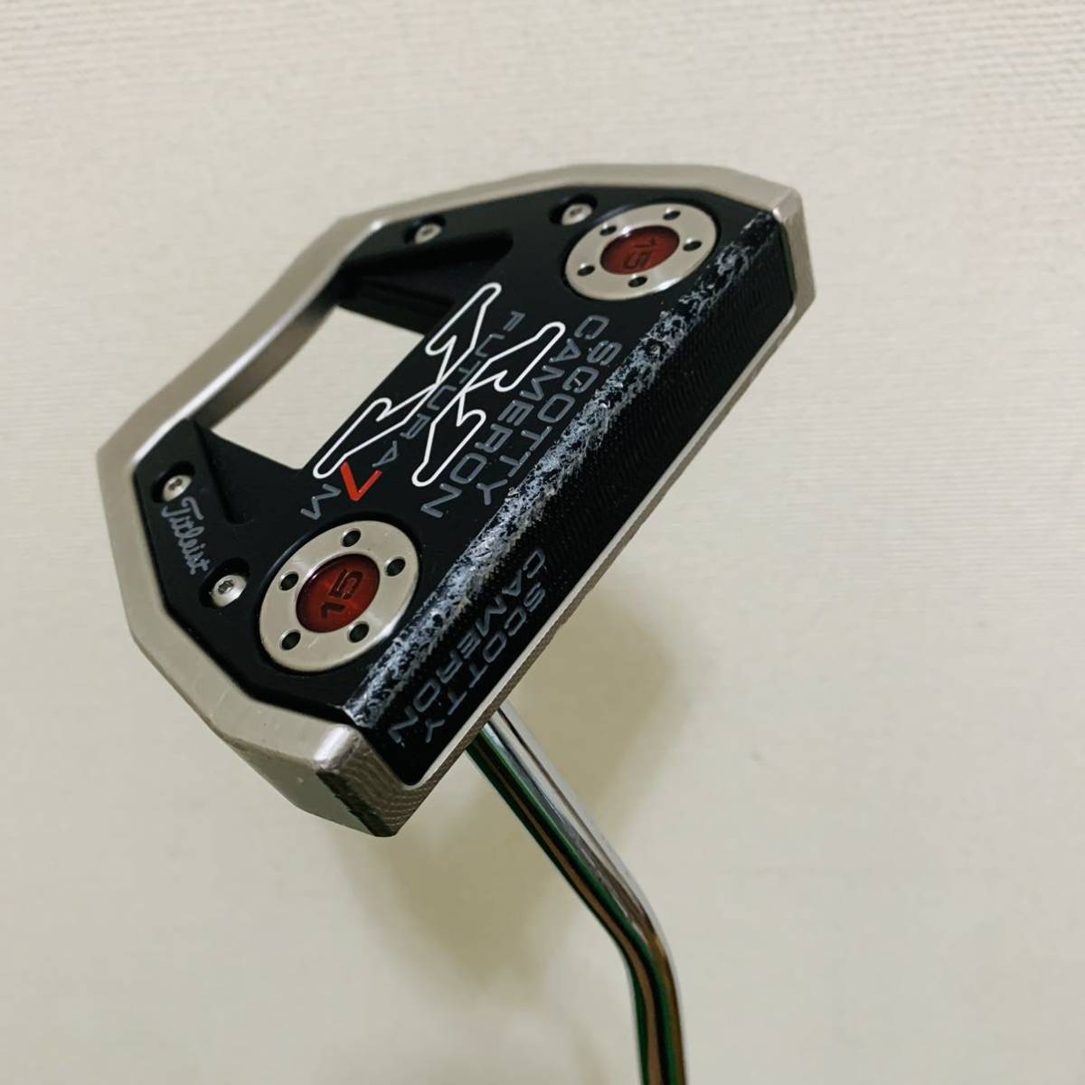 YR5789 SCOTTY CAMERON FUTURA X7M パター　右利き　スコッティキャメロン フューチュラ 34インチ　送料無料　匿名配送