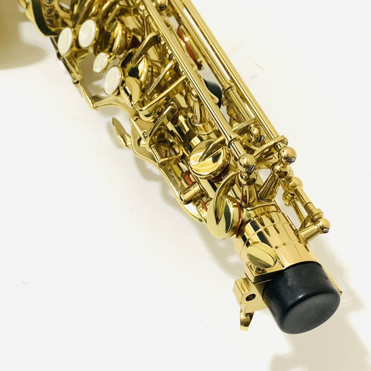 アルトサックス 11点セット E Saxophone ゴールドラッカー ケース付き