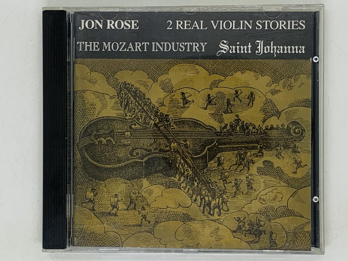 即決CD Jon Rose / Saint Johanna / 2 Real Violin Stories: The Mozart Industry / ジョン・ローズ JAZZ ジャズ X20_画像1