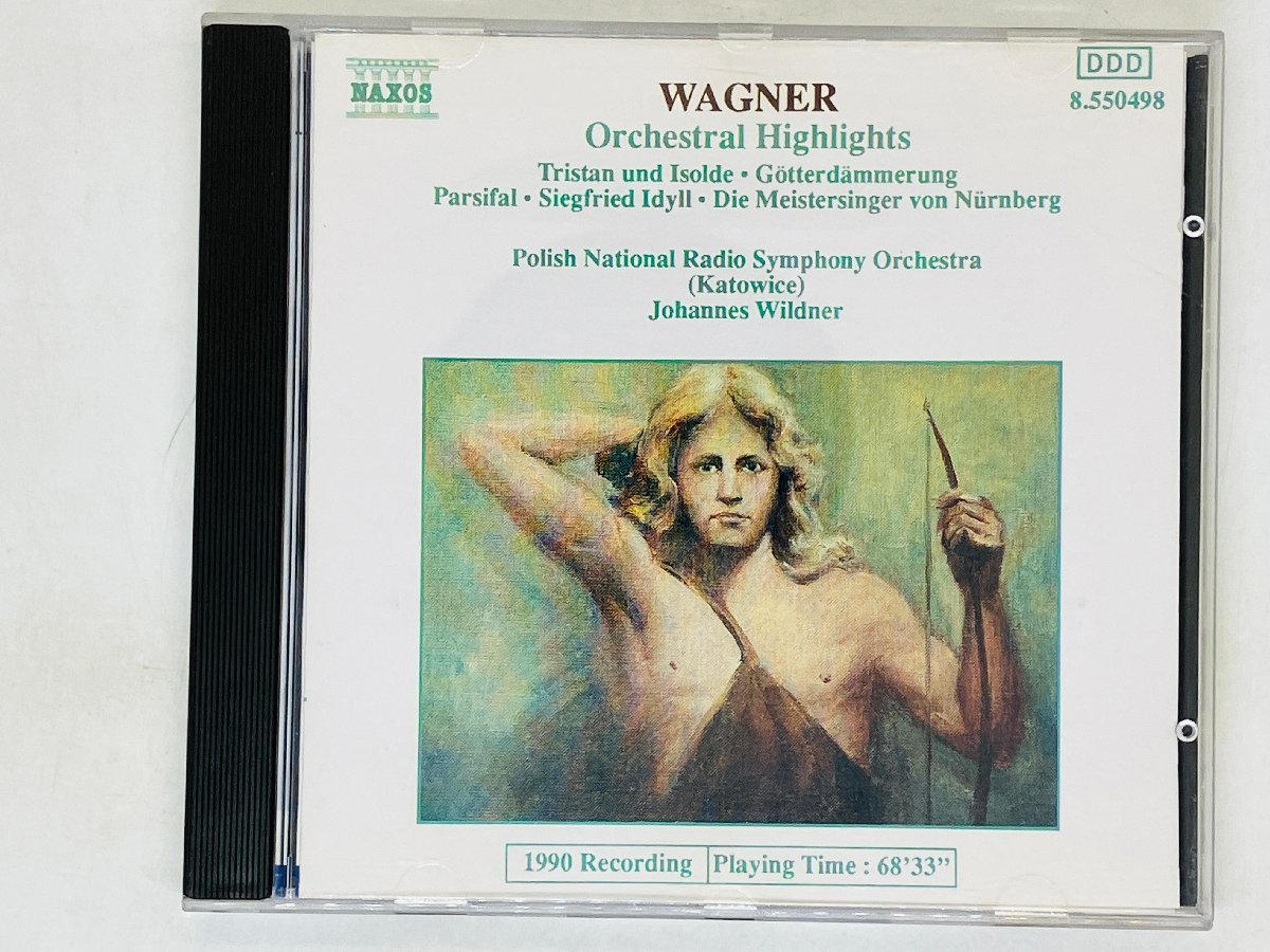 即決CD WAGNER Tristan Parsifal / ワーグナー オーケストラ・ハイライト ヨハネス・ヴィルトナー NAXOS Y21_画像1