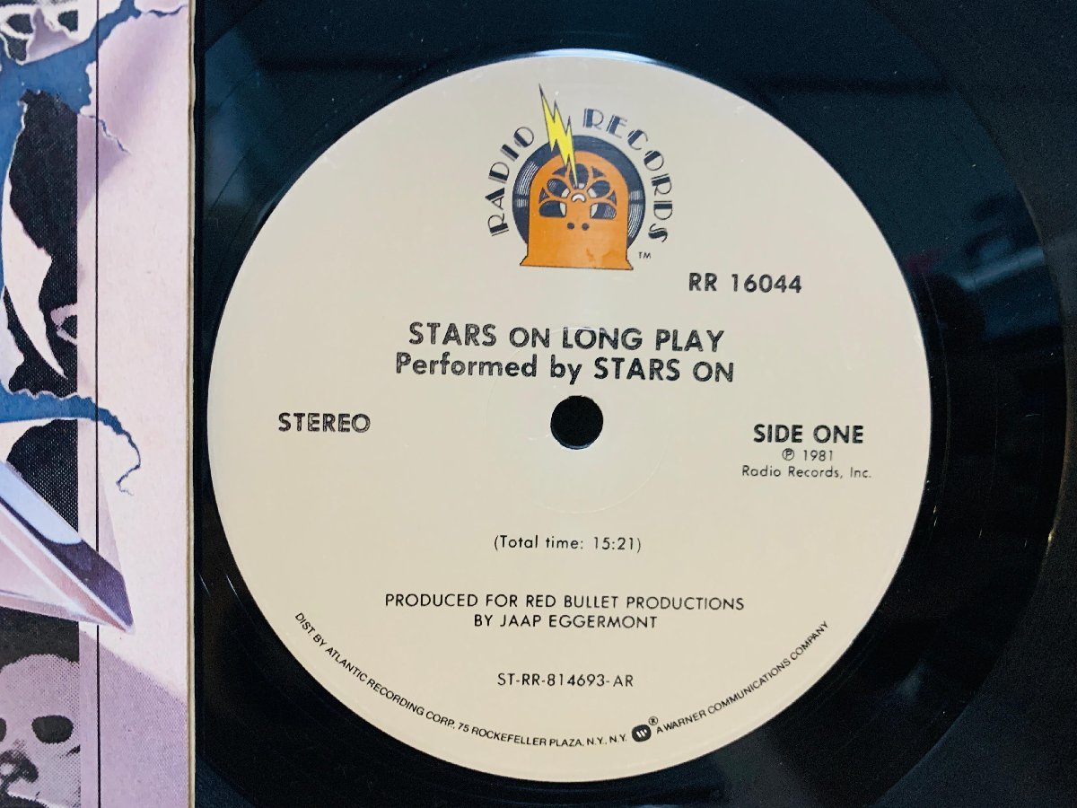 即決LP 米盤 STARS ON LONG PLAY / Performed by STARS ON スターズ・オン レコード RADIO RR 16044 L18_画像2