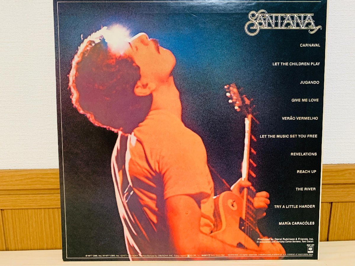 即決LP サンタナ フェスティバル SANTANA FESTIVAL / 国内盤 レコード 25AP333 L21_画像3