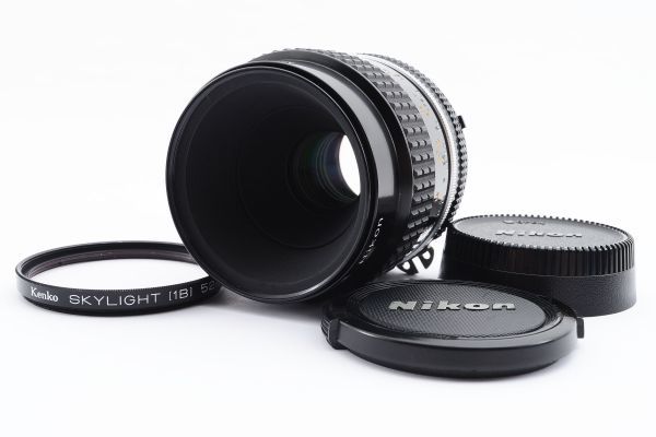 美品 Nikon ニコン Ai-s Micro Nikkor 55mm f/2.8 MF Macro Lens 2001198-