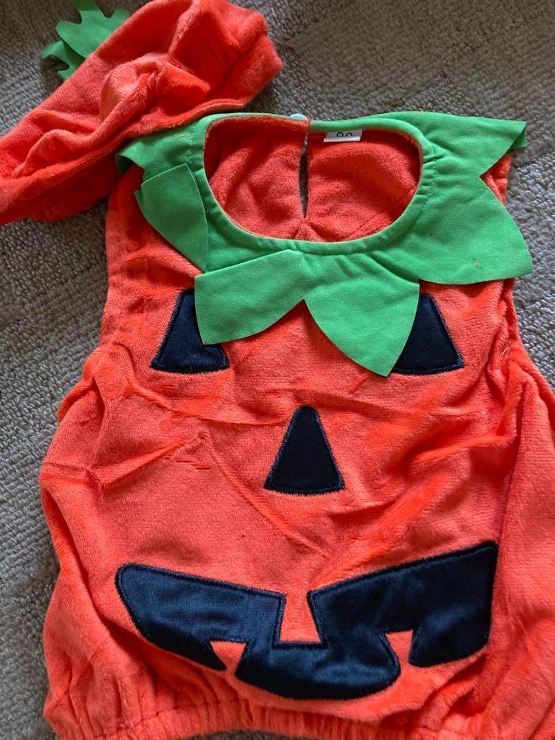 ハロウィン 子供 コスプレ 仮装 衣装 キッズ かぼちゃ パンプキン 90cm_画像10