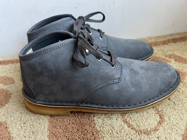 クラークス シュプリーム デザートチャッカ GREY グレー CLARKS SUPREME 9_画像2