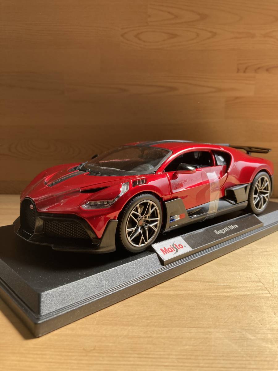 マイスト1/18【MaistoBugatti Divo/ブガッティ ディーヴォの画像1