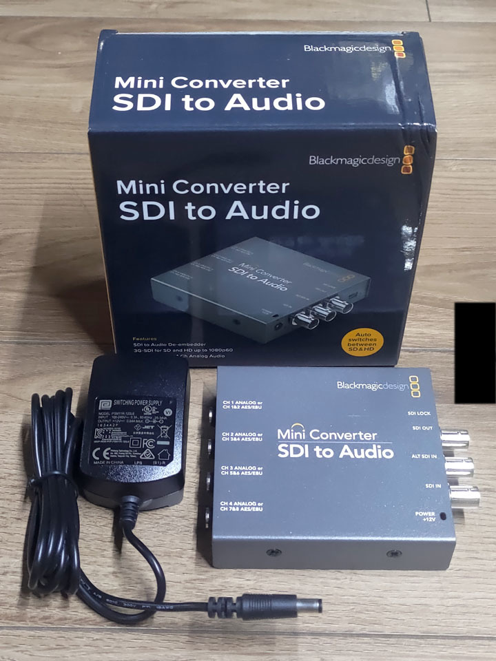 ☆Blackmagicdesign『Mini Converter SDI to Audio』元箱入未使用品☆-