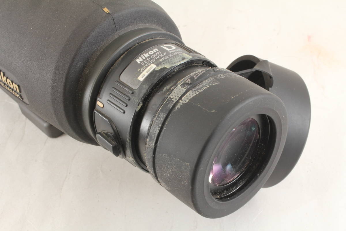 Nikon ニコン EDG Fieldscope フィールドスコープ 85 D=85 P FEP-30W 接眼レンズ 望遠鏡 直視型 三脚座 野鳥 バードウォッチ スポーツ 観戦_画像10