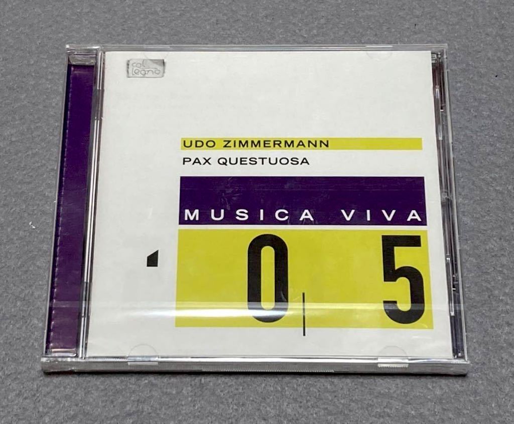 CD/ ムジカ・ヴィーヴァ・ミュンヘン Vol.5 / ウド・ツィンマーマン：嘆きの平和 / バイエルン放送響_画像1