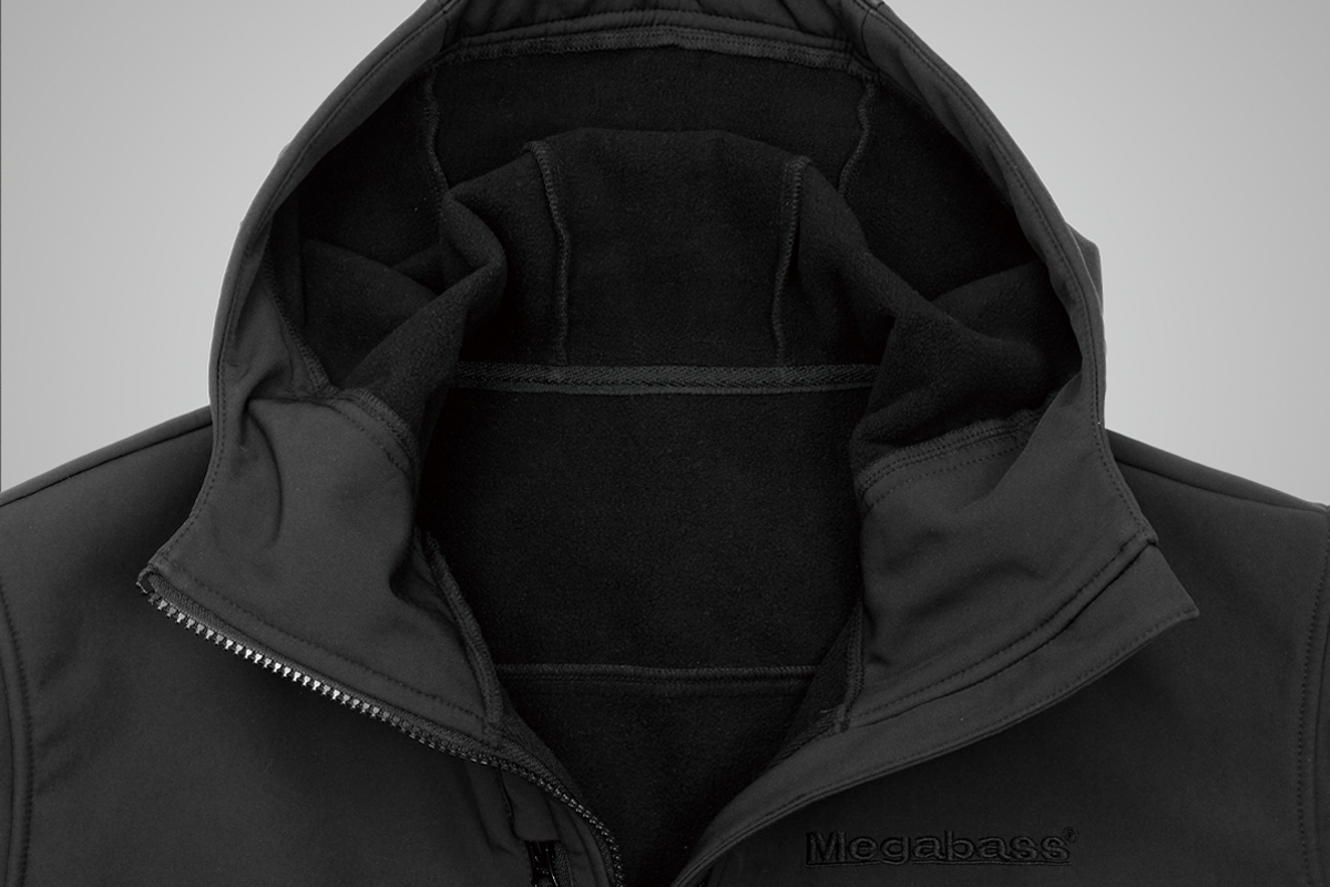 ★新品未使用★　Megabss メガバス　BLOWattack HOODIE(ブローアタックフーディー) BLACK　XLサイズ