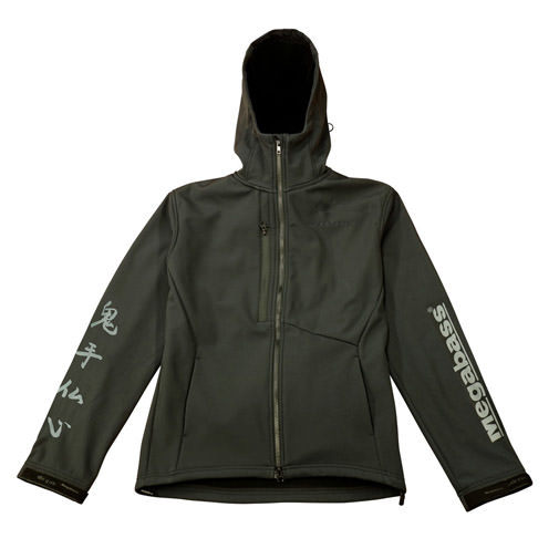 ★新品未使用★　Megabss メガバス　BLOWattack HOODIE(ブローアタックフーディー) BLACK　XLサイズ