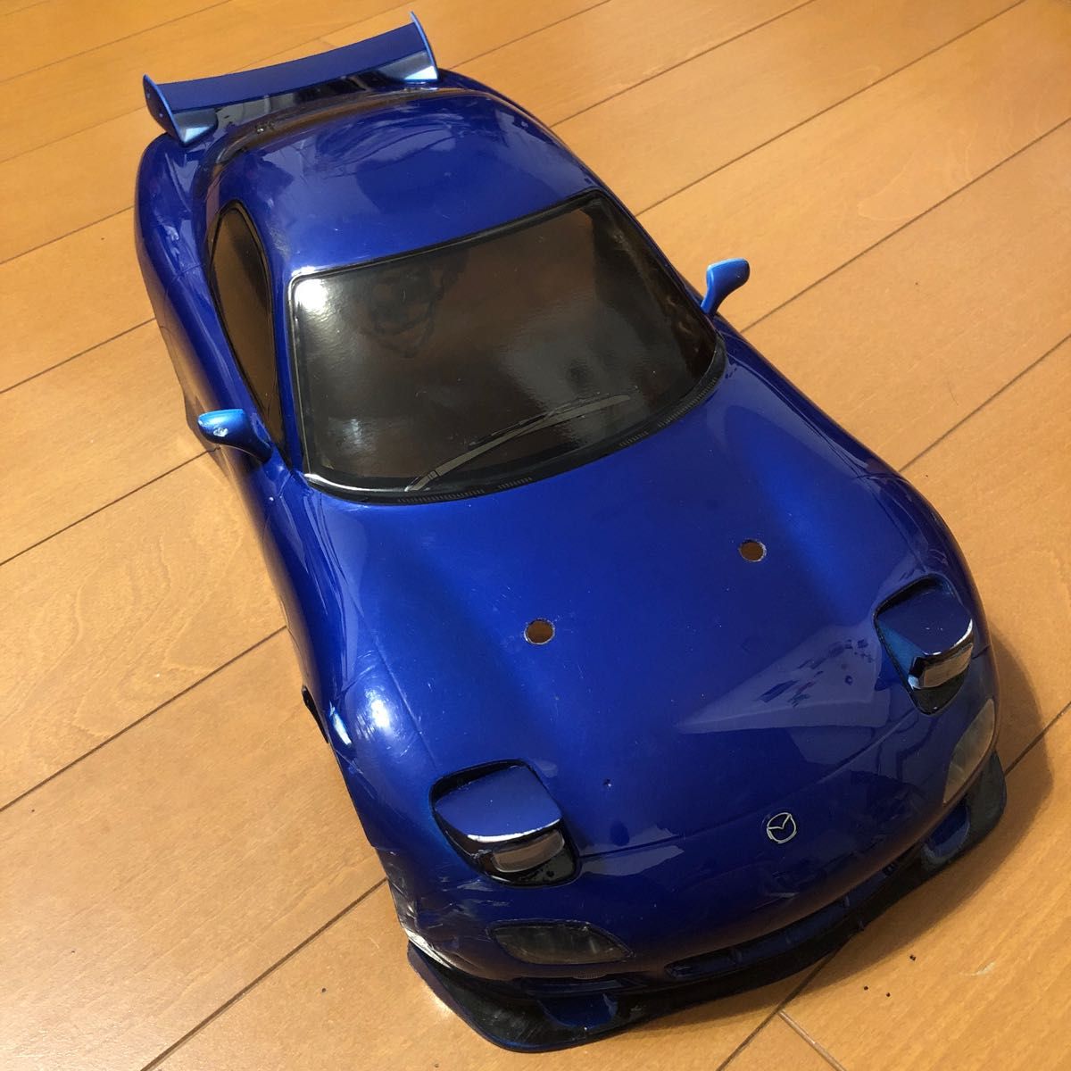 RX-7 FD  ラジコン ボディ　ライトユニット付き　1/10スケール　現状品