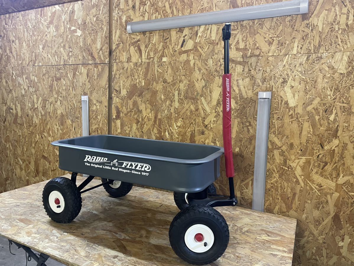 【ラジオフライヤー】艶消し/グレー　塗装品　アウトドア　キャンプ　BBQ RADIO FLYER_画像5