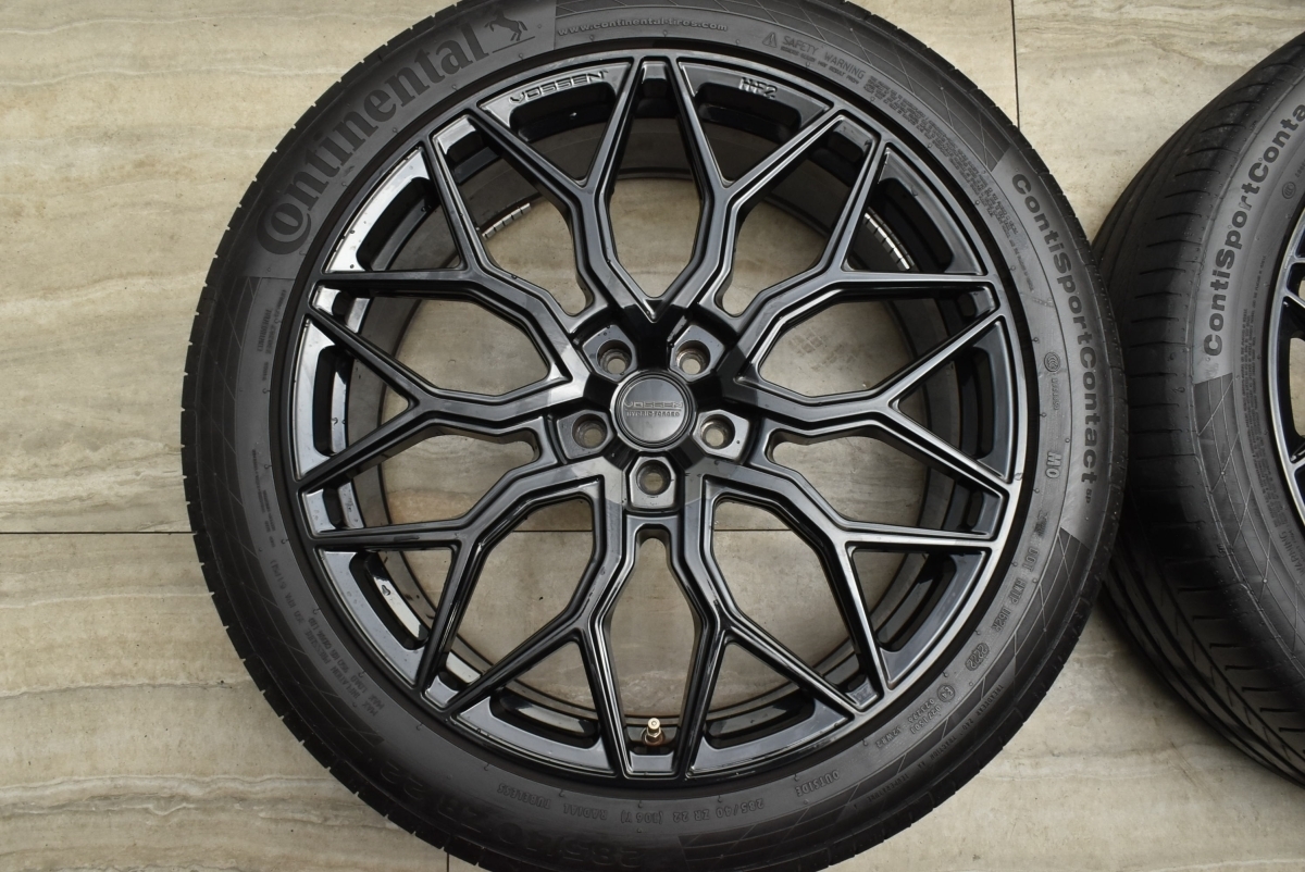 【希少美品】VOSSEN HF-2 22in 9J +35 10.5J +42 PCD112 コンチネンタル コンチスポーツコンタクト5 285/40R22 325/35R22 ベンツ W166 GLE_画像3