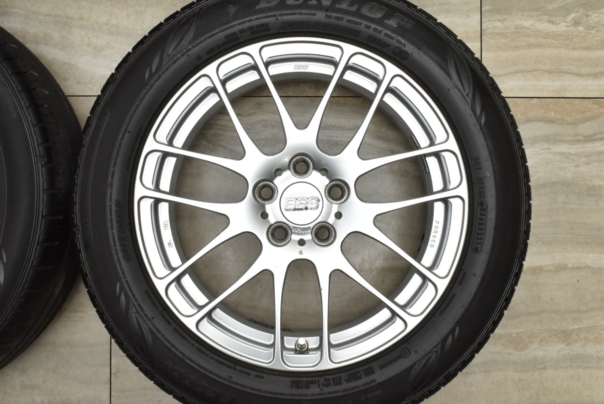 【鍛造品】BBS RE-L2 RE5018 16in 6.5J +47 PCD100 ダンロップ エナセーブ 205/55R16 プリウス カローラツーリング 86 BRZ インプレッサの画像4