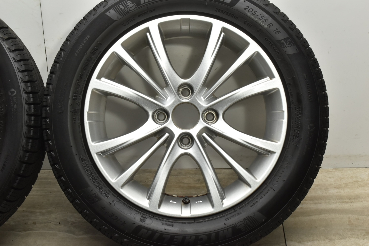 【程度良好品】ATS CPタイプ 16in 6J +27 PCD108 ミシュラン X-ICE3+ 205/50R16 シトロエン C3ピカソ C4 DS DS3 交換用 スタッドレス_画像6