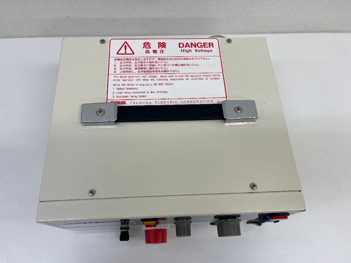 TSURUGA 鶴賀電機 耐電圧試験器 MODEL 8522 WITHSTAND VOLTAGE TESTER_画像5