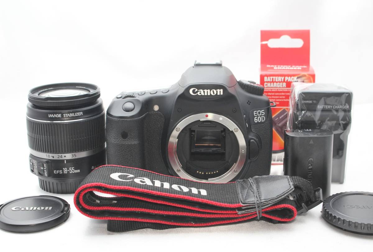 ☆【極上美品 一眼レフスターティングセット】 Canon EOS 60D ☆ EF