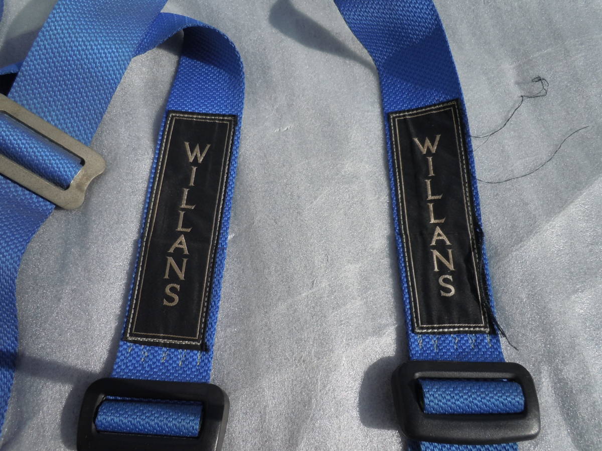 WILLANS ウィランズ フルハーネス レーシング仕様に LOTUS SEVEN MG 等 WILLANS ウィランズ フルハーネス レーシング仕様に LOTUS SEVEN MG 等