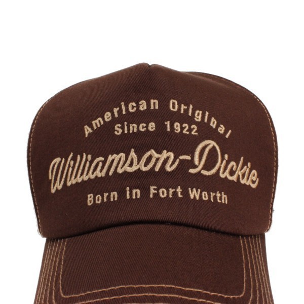 ディッキーズ Dickies Williamson メッシュキャップ ブラウン メンズ レディース アメカジ 野球帽 帽子　ミリタリー_画像4