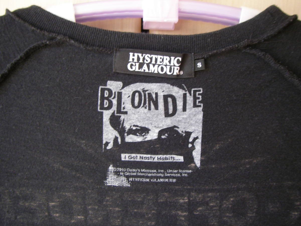 HYSTERIC GLAMOUR × BLONDIE ラグラン 7部袖Tシャツ Size S_画像7