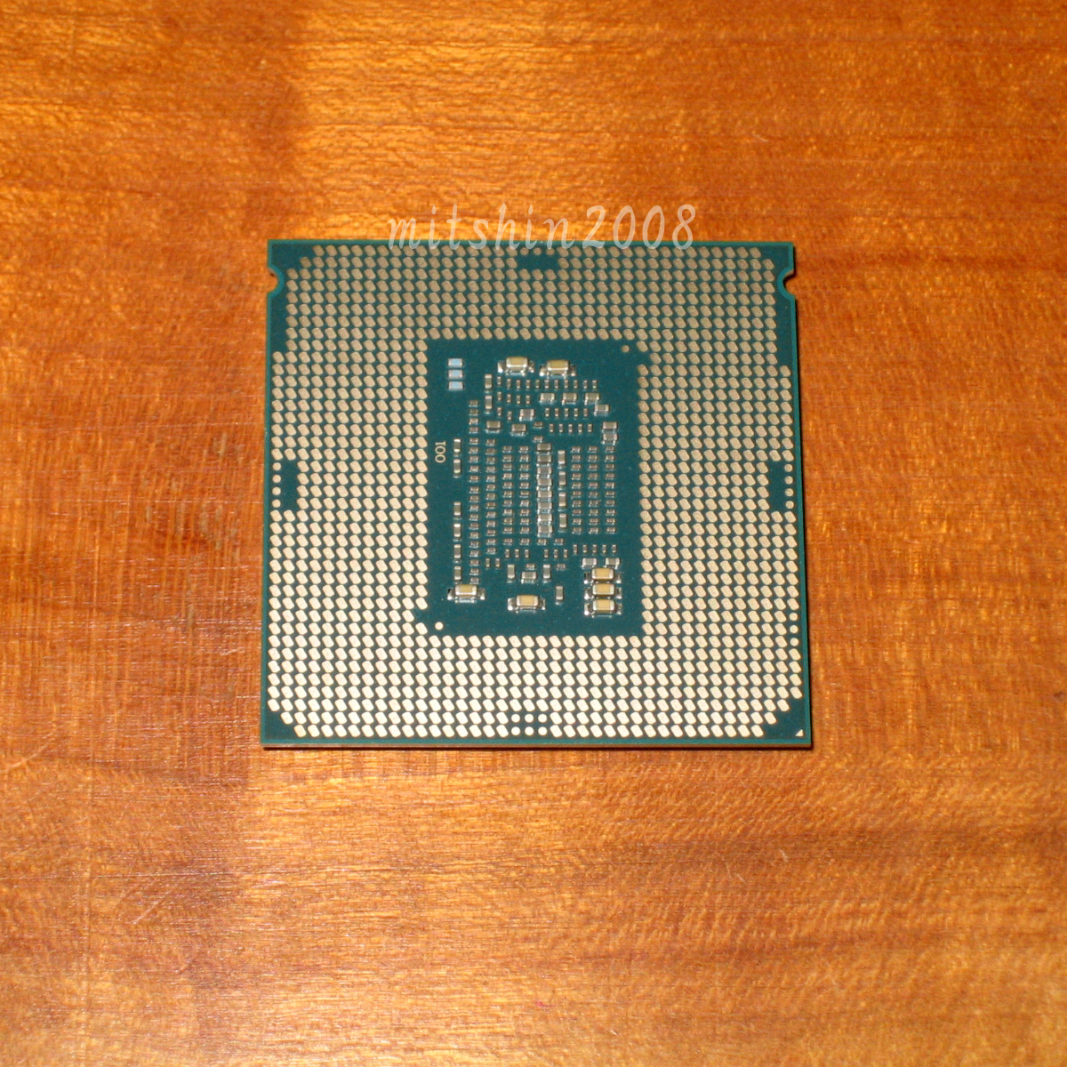 Intel Core i7 7700T 2.9GHz(TB:最大3.8GHz) 省電力版 TDP35W LGA1151 Kabylake 動作確認済 クリックポストなら送料185円 [No.928]_【画像２】CPU裏面