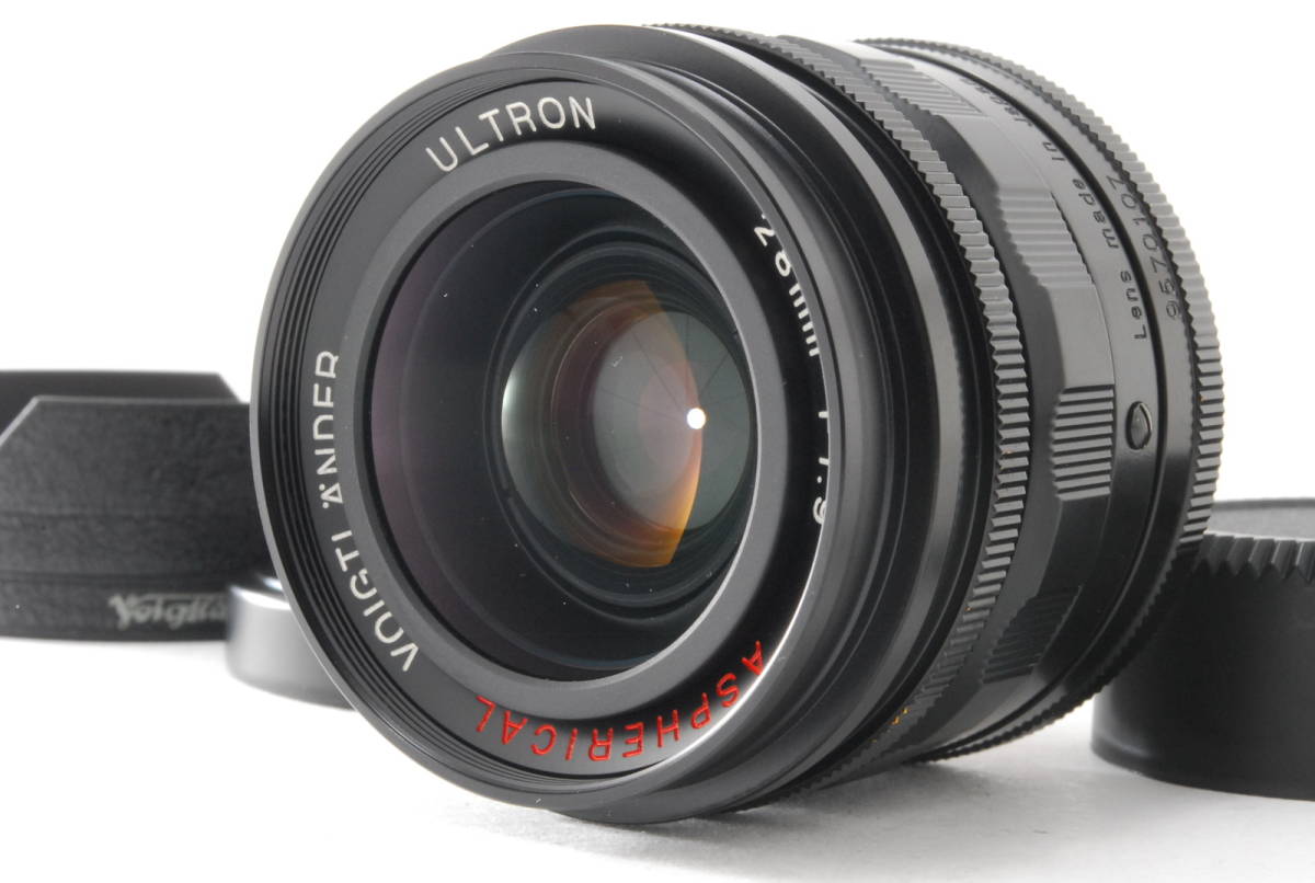 【ランクAB】 フォクトレンダー Voigtlander ULTRON 28mm F1.9 Lマウント ブラック（#400）_画像2