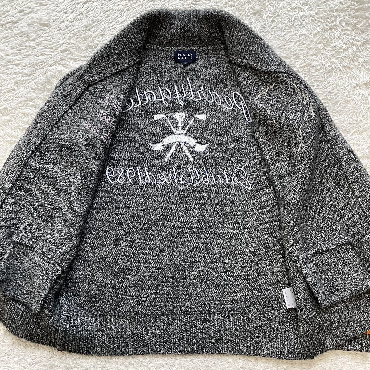 出産祝いなども豊富 極美品◎パーリーゲイツ PEARLY メンズ グレー