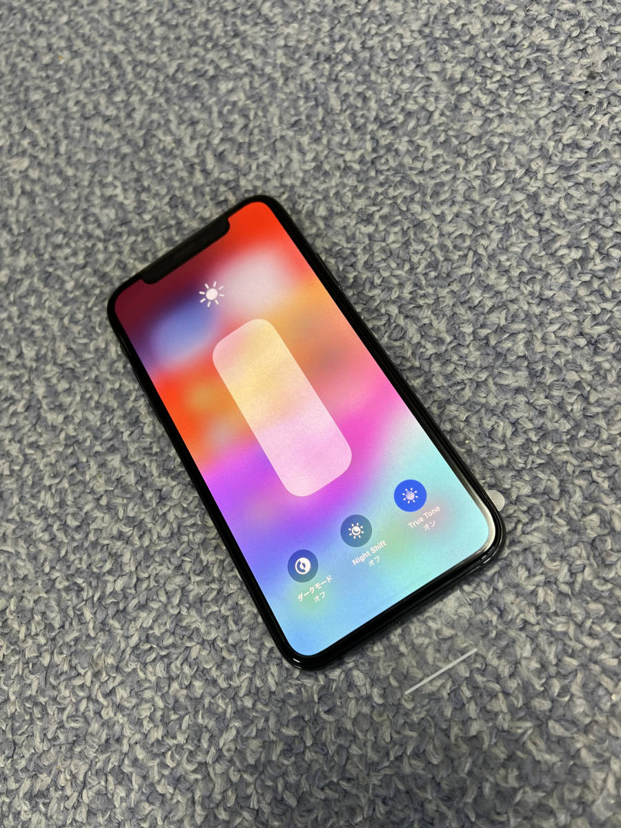 未使用品】 iPhone XS 256GB SIMフリー スペースグレー 本体のみ